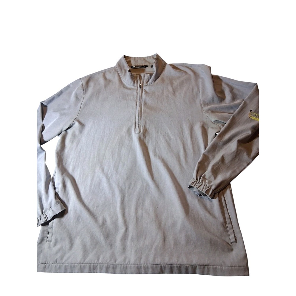 Travis Mathew Sweater Mens XL Gray Coveside 1/4 Zip